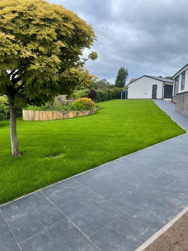 Turf and lawn care and re-grading landscaping done in Claverdon